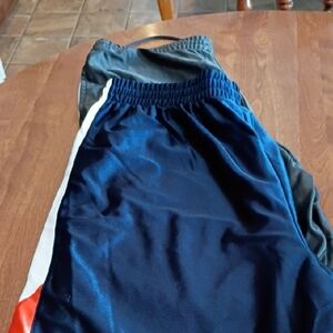 Tek Gear Kids Dark Blue and Gray Shorts Teen Size Large